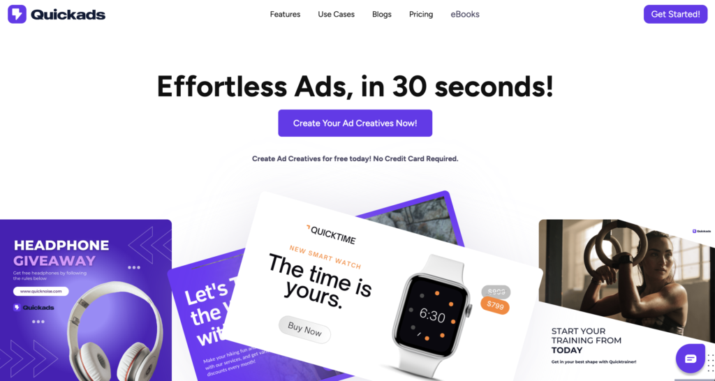 A cutting-edge AI ad generator, QuickAds.ai, revolutionizes content creation with lightning speed and personalized precision. Craft AI-generated ads seamlessly, optimizing campaigns for maximum engagement.