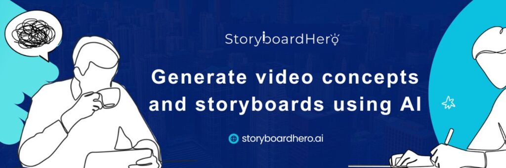 "StoryboardHero, an innovative AI-powered tool, streamlines storyboarding with advanced algorithms. Boosting efficiency and creativity, it's your go-to solution for visually captivating narratives in video production."